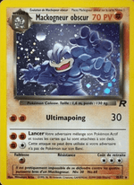 Mackogneur obscur 10/83 Pokémon Team Rocket (RO)