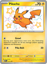 Pikachu 131/245 — Pokémon Destinées de Paldea (EV4.5)