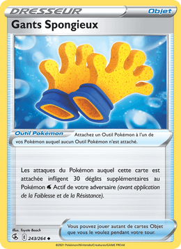 Gants Spongieux 243/284 Pokémon Poing de Fusion (FST)