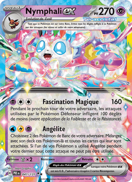 Nymphali-ex 041/180 Pokémon Évolutions Prismatiques (EV8.5)