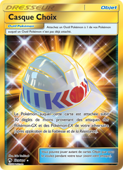 Casque Choix 229/236 — Pokémon Tonnerre Perdu (LOT)