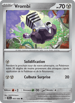 Vrombi 043/99 Pokémon Fable Nébuleuse (EV6.5)