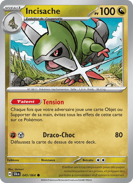 Incisache 045/99 Pokémon Fable Nébuleuse (EV6.5)