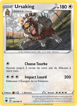 Ursaking 124/216 Pokémon Astres Radieux (ASR)