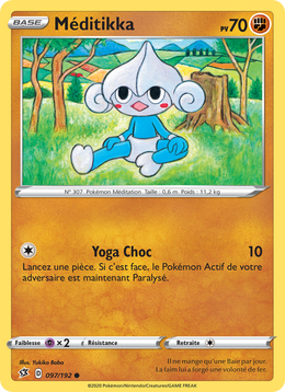 Méditikka 97/209 Pokémon Clash des Rebelles