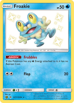 Grenousse SV11/94 — Pokémon Destinées Occultes Coffre Étincelant (SMA)