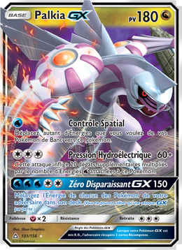 Palkia GX 101/173 — Pokémon Ultra-Prisme (UPR)