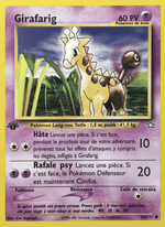 Girafarig 58/111 Pokémon Neo Genesis (N1)
