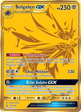 Solgaleo GX 173/173 — Pokémon Ultra-Prisme (UPR)