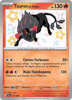 Tauros de Paldea - Paldean Tauros - Destinées de Paldea 111