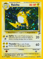 Raichu 16/130 Pokémon Base Set 2 (B2)