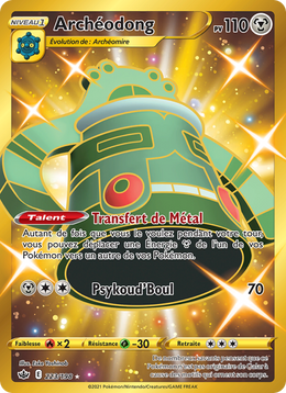 Archéodong 223/233 — Pokémon Règne de Glace (CRE)