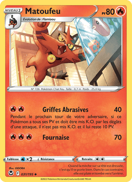 Matoufeu 031/215 Pokémon Tempête Argentée (SIT)