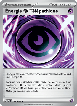 Énergie Psychic Télépathique 088/124 Pokémon Équilibre Parfait (ME03)