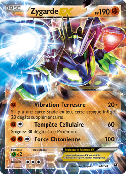 Zygarde EX 54/129 — Pokémon Impact des Destins (FCO)