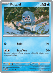 Ptitard 041/226 Pokémon Mascarade Crépusculaire (EV06)