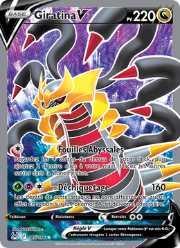 Giratina V 185/247 — Pokémon Origine Perdue (LOR)
