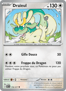 Draïeul 176/295 Pokémon Héros Transcendants (ME2.5)