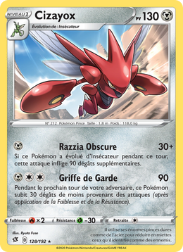 Cizayox 128/209 Pokémon Clash des Rebelles