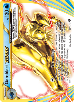 Gamblast TURBO 35/116 — Pokémon Offensive Vapeur (STS)