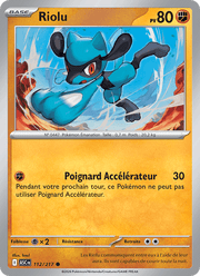 Riolu 112/295 Pokémon Héros Transcendants (ME2.5)
