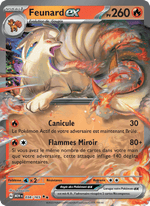 Feunard-ex 038/207 Pokémon 151 (MEW)