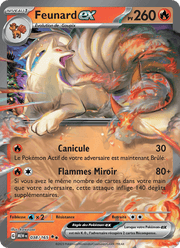 Feunard-ex 038/207 Pokémon 151 (MEW)