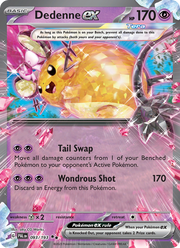 Dedenne-ex 093/279 — Pokémon Évolutions à Paldea (EV02)