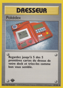 Pokédex 87/102 Pokémon Set de Base (BS)