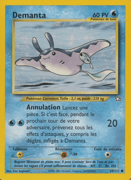 Demanta 64/111 Pokémon Neo Genesis (N1)