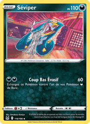 Séviper 116/217 Pokémon Origine Perdue (LOR)