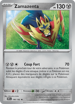 Zamazenta 146/244 Pokémon Rivalités Destinées (EV10)