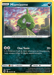 Miamiasme 43/80 Pokémon La Voie du Maître