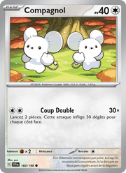 Compagnol 160/258 Pokémon Écarlate et Violet (EV01)