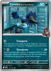 Cornèbre de la Team Rocket 127/244 Pokémon Rivalités Destinées (EV10)