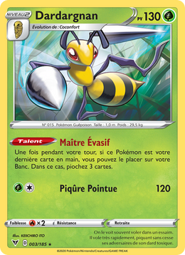 Dardargnan 3/203 Pokémon Voltage Éclatant
