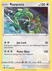 Rayquaza SWSH029/PROMO — Pokémon Promo Épée et Bouclier (SWSHP)
