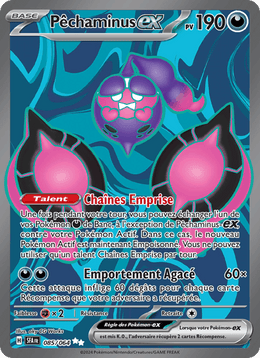 Pêchaminus-ex 085/99 Pokémon Fable Nébuleuse (EV6.5)