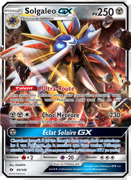 Solgaleo GX 89/163 — Pokémon Soleil et Lune (SUM)