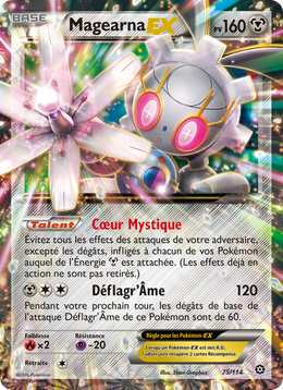 Magearna EX 75/116 — Pokémon Offensive Vapeur (STS)