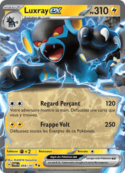 Luxray-ex 068/226 Pokémon Mascarade Crépusculaire (EV06)