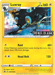 Luxray SWSH023/PROMO — Pokémon Promo Épée et Bouclier (SWSHP)