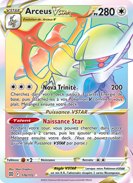 Arceus VSTAR 176/216 Pokémon Stars Étincelantes