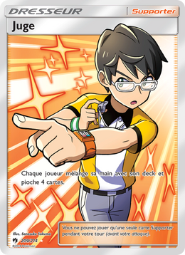 Juge 209/236 — Pokémon Tonnerre Perdu (LOT)