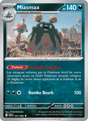 Miasmax 057/122 Pokémon Chaos Ascendant (ME04)