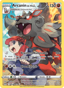Arcanin de Hisui TG08/217 Pokémon Origine Perdue (LOR)