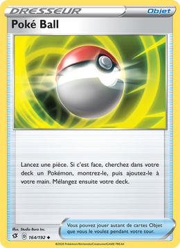 Poké Ball 164/209 Pokémon Clash des Rebelles