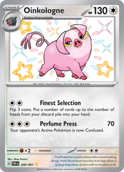 Fragroin 208/245 — Pokémon Destinées de Paldea (EV4.5)