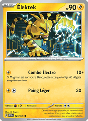 Élektek 125/207 Pokémon 151 (MEW)