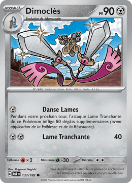 Dimoclès 133/266 Pokémon Faille Paradoxe (EV04)